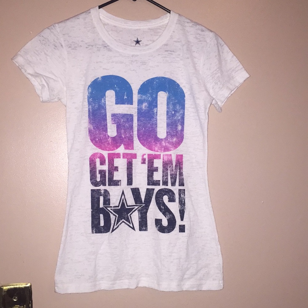 Dallas Cowboys ladies crew neck T-shirt